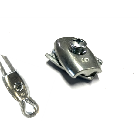 Draadklem met schroefmontage