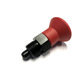 paddestoel trekknop, rood, M12x1,5mm