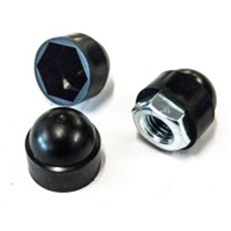 afdekdop voor boutkop M10, zwart